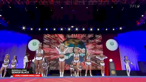 Brandon All-Stars - Black [2025 L6 Senior Small Coed Finals] 2025 The Cheerleading Worlds