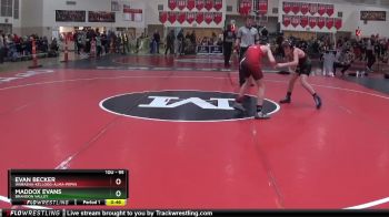 95 lbs Cons. Semi - Maddox Evans, Brandon Valley vs Evan Becker, Wabasha-Kellogg-Alma-Pepin