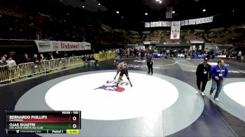 190 lbs Cons. Semi - Ojas Shastri, Los Gatos Wrestling Club vs Bernardo Phillips, California