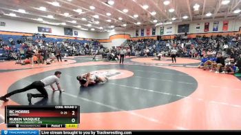 184 lbs Cons. Round 2 - Ruben Vasquez, Concordia University (WI) vs RC Morris, Ozarks