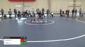 57 lbs Consolation - Brady Haskell, Smittys Barn ES vs Reid Miles, Malvern Blue ES