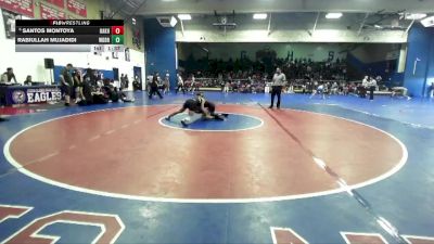 132 lbs Champ. Round 1 - Santos Montoya, Oak Hills vs Rabiullah Mujadidi, Woodbridge