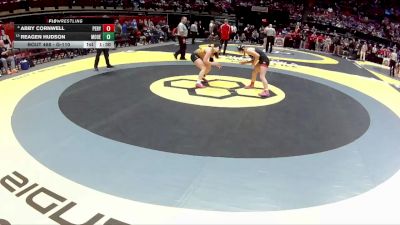 G-110 lbs Champ. Round 1 - Reagen Hudson, G-Monroe vs Abby Cornwell, G-Perry