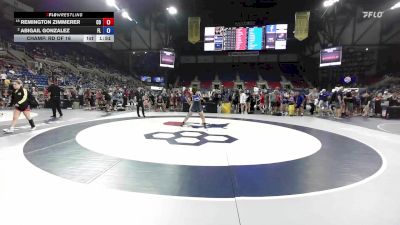 120 lbs Champ. Rd Of 16 - Remington Zimmerer, CO vs Abigail Gonzalez, FL