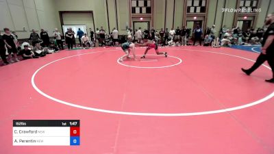 152 lbs Final - Christopher Crawford, New York vs Alessio Perentin, New ...