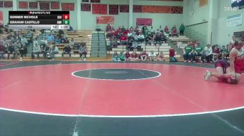 150 lbs Round 4 (6 Team) - Graham Castillo, Alma-Wabaunsee HS vs Gunner Nichols, Smith Center HS