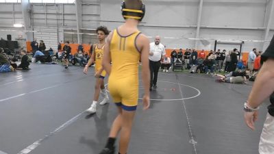 92 lbs Round 5 (10 Team) - Tyler Demand, Lake WC vs Andrew Solomon, Notre Dame Lions