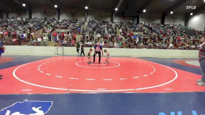 45 lbs Quarterfinal - Ryder Gatt, Backyard Brawlers Wrestling Club vs Cole Jennings, South Forsyth WAR Wrestling Club