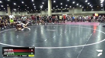 144 lbs Round 2 (6 Team) - Cole Gros, BRAWL Black vs Lexi Ritchie, Gulf Coast WC