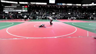 50 lbs Cons. Round 1 - Spencer Durham, BMDA vs Chase Wells, CWA1