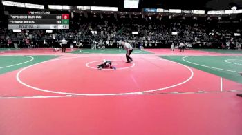 50 lbs Cons. Round 1 - Spencer Durham, BMDA vs Chase Wells, CWA1