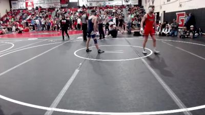 132 lbs Round 3 (12 Team) - Beau Gutierrez, Bear Lake vs Joel Knapp, Gooding High School