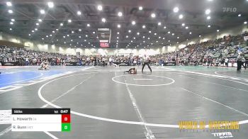 55 lbs Round Of 32 - Liam Howarth, Combat Athletics vs Riddic Bunn, Victory Wrestling-Central WA