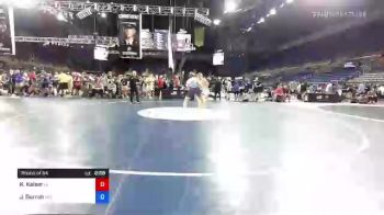 195 lbs Round Of 64 - Kaden Kaiser, Iowa vs Jack Darrah, Missouri