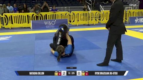 Rysk Brazilian Jiu-Jitsu vs Natasha Dillon 2025 Pan IBJJF Jiu-Jitsu No-Gi Championship