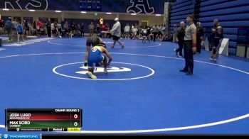 152 lbs Champ. Round 2 - Max Sciro, Lambert vs Josh Lugo, Beauregard HS
