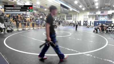 165 lbs Semifinal - Christian Stoeber, Fountain Valley vs Tomas Fulgentes, Royal