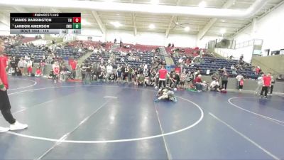 110 lbs 1st Place Match - Landon Amerson, Shootbox Wrestling Club vs James Barrington, Timpanogos Wrestling