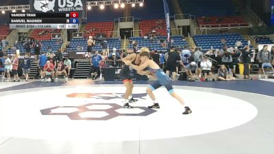 113 lbs Cons. Rd Of 64 - Vander Tran, Nevada vs Samuel Madsen, Indiana