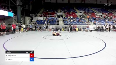 144 lbs Cons 32 #2 - Torrey Paplow, MN vs Bentley Sly, NC