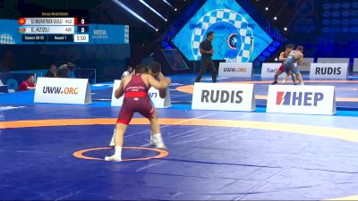 55 kg Final 3-5 - Ulan Muratbek Uulu, Kyrgyzstan vs Eldaniz Azizli, Azerbaijan