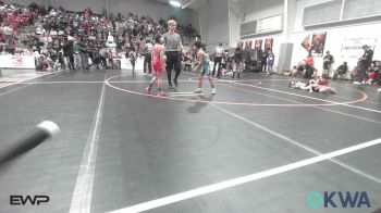 61 lbs Round Of 16 - Jonah Aguayo, Grove Takedown Club vs Elijah Kroll, Raw Wrestling Club