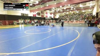 110 lbs Cons. Round 6 - Lilly Stringer, Nordhoff vs Talia Smith, Thousand Oaks