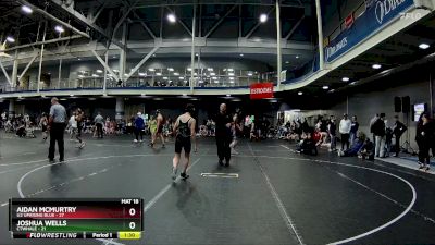 120 lbs Finals (2 Team) - Aidan McMurtry, U2 Uprising Blue vs Joshua Wells, CTWHALE