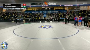 170 lbs 1st Place Match - Ana Simon, Decorah vs Amalia Djoumessi, Waverly-Shell Rock