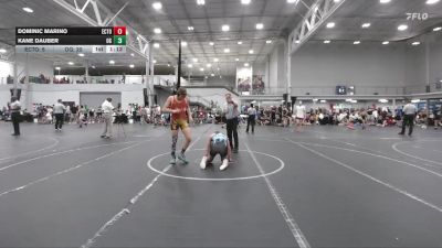 144 lbs Semis & 1st Wrestleback (8 Team) - Dominic Marino, East Coast Time Out vs Kane Dauber, Ohio Gold