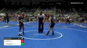 110 lbs Consolation - Cole Sackett, Jackson County vs Larry Jeremiah Jr, Maize