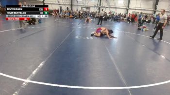 Silver 141 lbs Champ. Round 1 - Kevin Bustillos, Joliet Junior College vs Peyton Parn, St. Cloud State