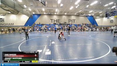 96 lbs 1st Place Match - Johnny Whitford, Westlake vs Jake Barzee, Sanderson Wrestling Academy