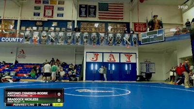 285 lbs Champ Round 1 (16 Team) - Kendall Moore, Purdue Polytechnic vs William Doty, Owen Valley