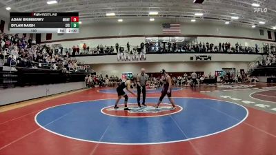 150 lbs Quarters & 1st Wb (16 Team) - Adam Brimberry, Jasper County vs Dylan Naish, St Francis School