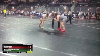 200 lbs Quarterfinal - Rya Burke, Team Colorado vs Addison Neumann, Team Missouri