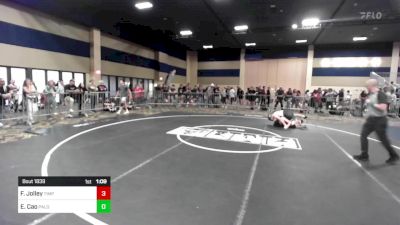 157 lbs Round Of 64 - Fisher Jolley, Timpanogos vs Ethan Cao, Palo Alto Elite WC