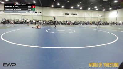 75 lbs Semifinal - Bradley Alarid, Northern Colorado 14U vs Channing Bowman, POWA 14U