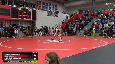 170 lbs Semifinal - Raelene Hawkins, Iowa Valley vs Gracie Pinckney, Mount Vernon