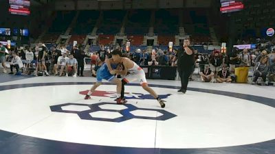 150 lbs Cons. Rd Of 32 - Aldar Tugulchiev, New York vs Kaden Martineau, Utah