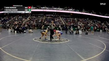 114 lbs Cons. Round 1 - Sara Morgan, West Henderson&nbsp; vs Peyton Painter, Parkwood