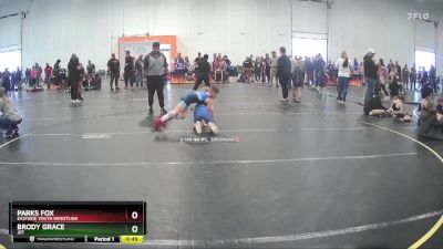 80 lbs Round 5 - Brody Grace, JET vs Parks Fox, Eastside Youth Wrestling