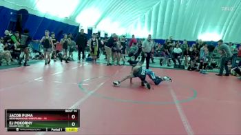80 lbs Round 4 (8 Team) - Jacob Puma, Neighborhood Wrestling vs Ej Pokorny, Killer Elite