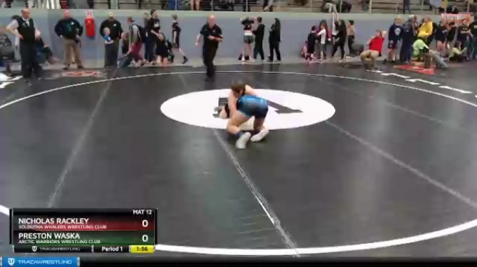 145 lbs Final - Nicholas Rackley, SOLDOTNA WHALERS WRESTLING CLUB vs ...