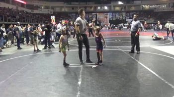49 lbs Semifinal - Max Silentman, Stout vs Justin Ray, LOCKJAW