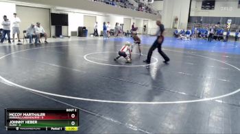85 lbs Quarterfinals (8 Team) - McCoy Marthaler, Marshall/Lakeview/RTR vs Johnny Heber, HLWW