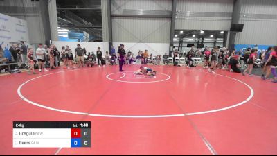 24 kg Quarterfinal - Charae Gregula, PA West Black vs Lexi Beers, WOW