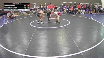 113 lbs Cons. Round 5 - Laedyn Mills, White River vs Juan Ruiz Pardo, Tualatin
