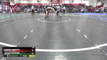 175 lbs Cons. Round 2 - Aleksey Mendoza, Matilda High School vs Chance Brainard, Homestead