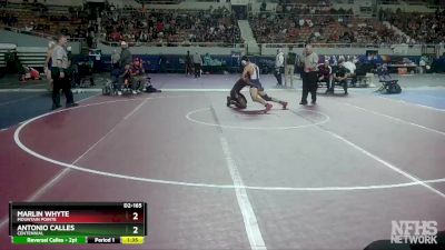 D2-165 lbs Semifinal - Antonio Calles, Centennial vs Marlin Whyte, Mountain Pointe